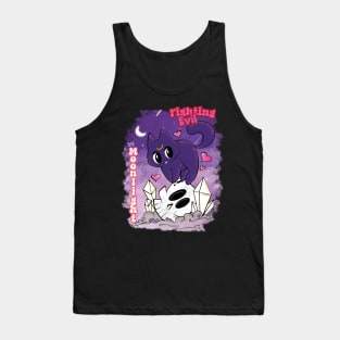 Fighting Evil By Moonlight Tank Top